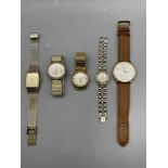 Collection of assorted watches, some in working or