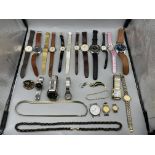 Assorted Quantity of Watches and Other Dress Jewel