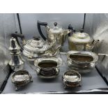 Assorted Silver Plated Items.