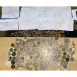 Quantity of coins to include Shillings, Florins, F