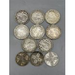 Assortment of Coins to include 1911 One Florin, 19