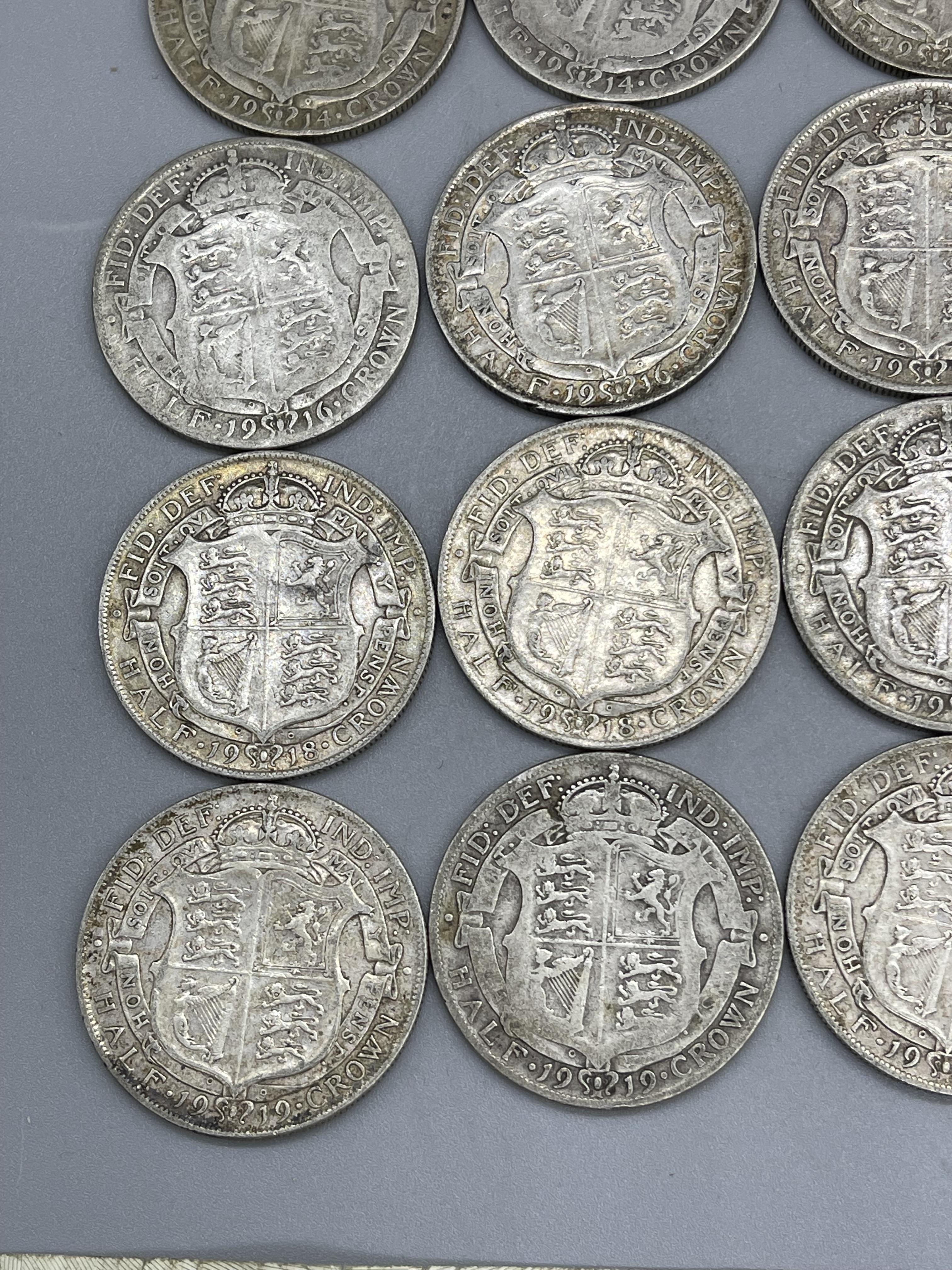 Quantity of Pre-Decimal coins to include Silver Ha - Image 7 of 25