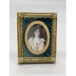 Faberge Green Enamel Picture Frame. Good conditio