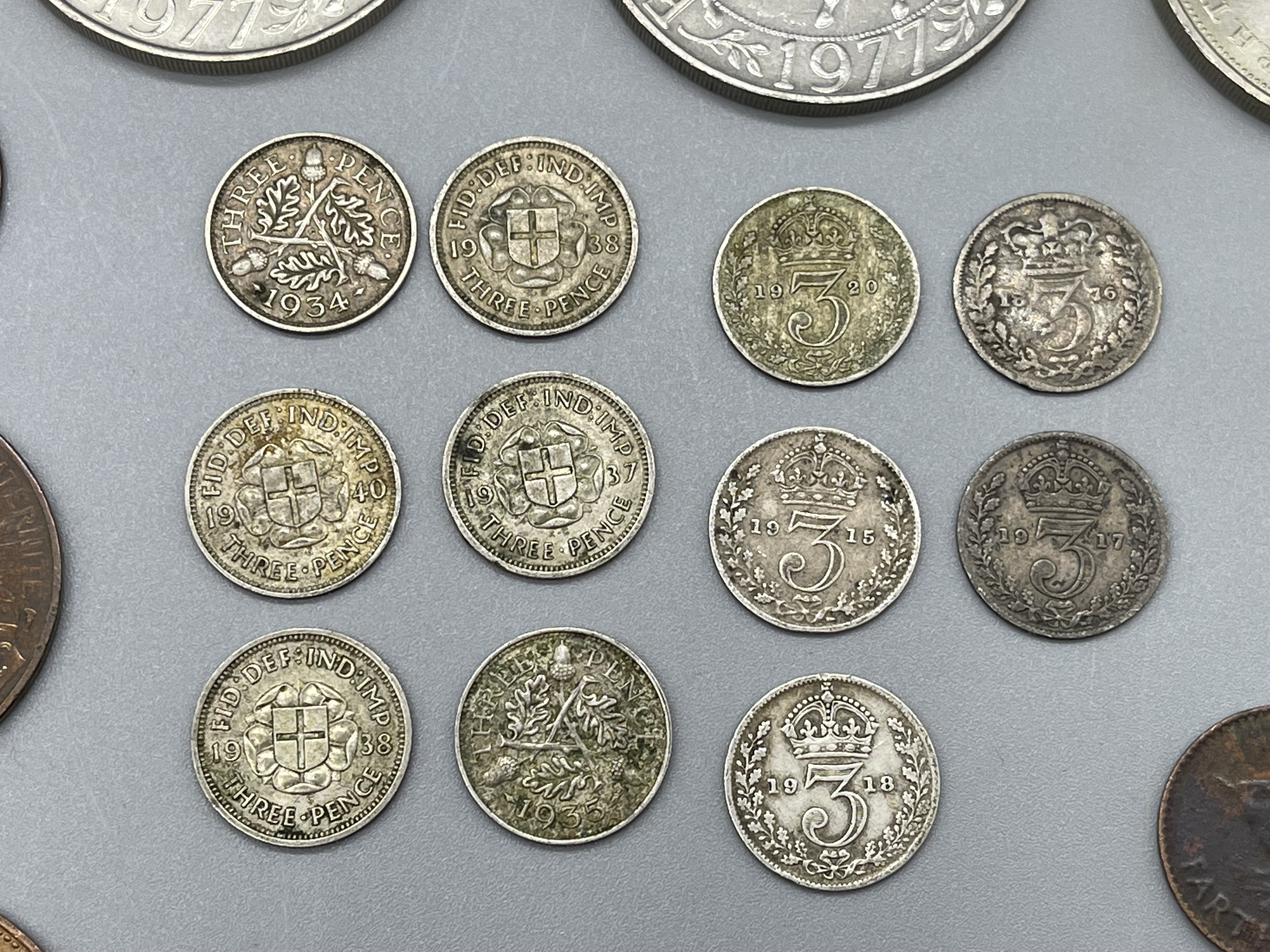 Collection of Coins and Stamps. - Image 12 of 30