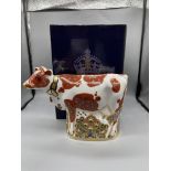 Boxed Royal Crown Derby - Daisy Cow. Good conditi
