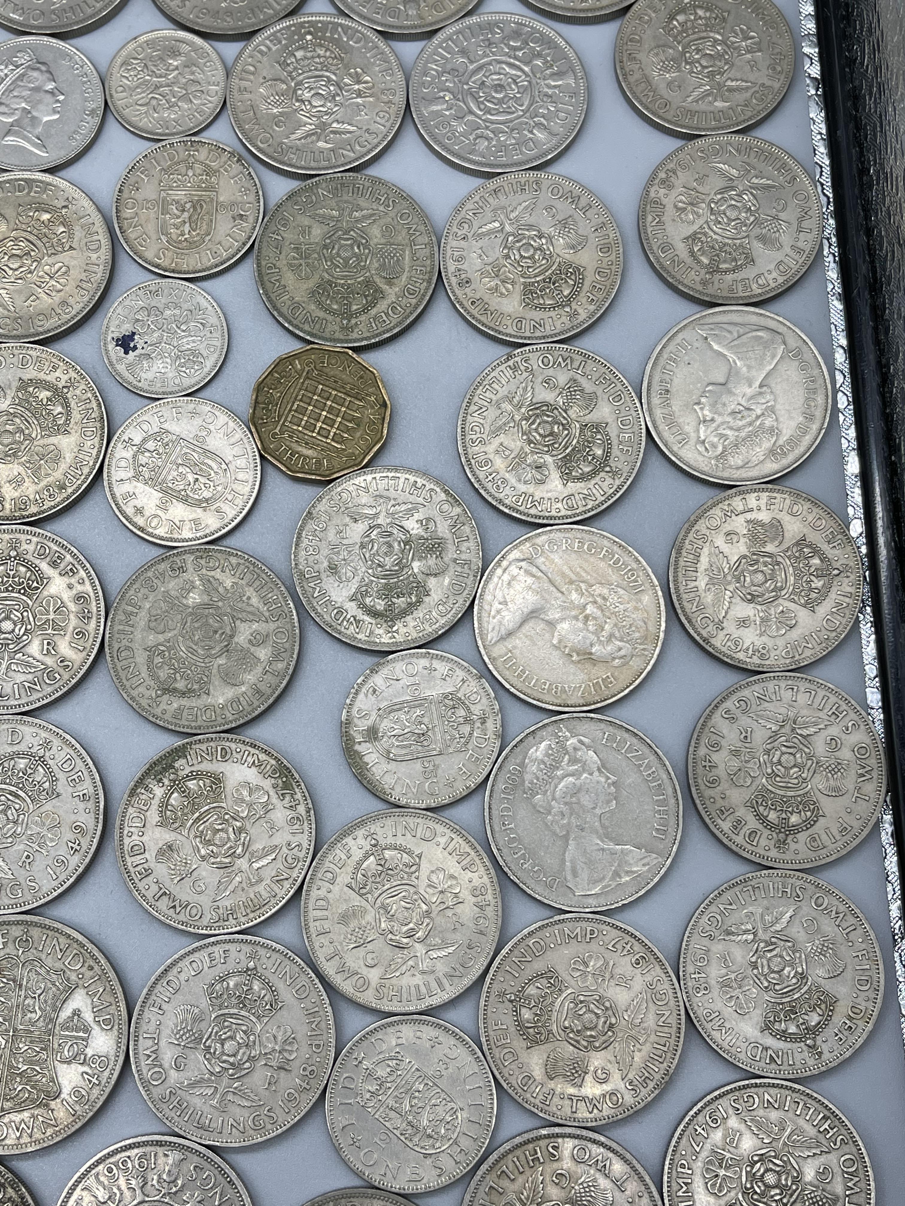 Quantity of Pre-Decimal coins to include Silver Ha - Image 13 of 25