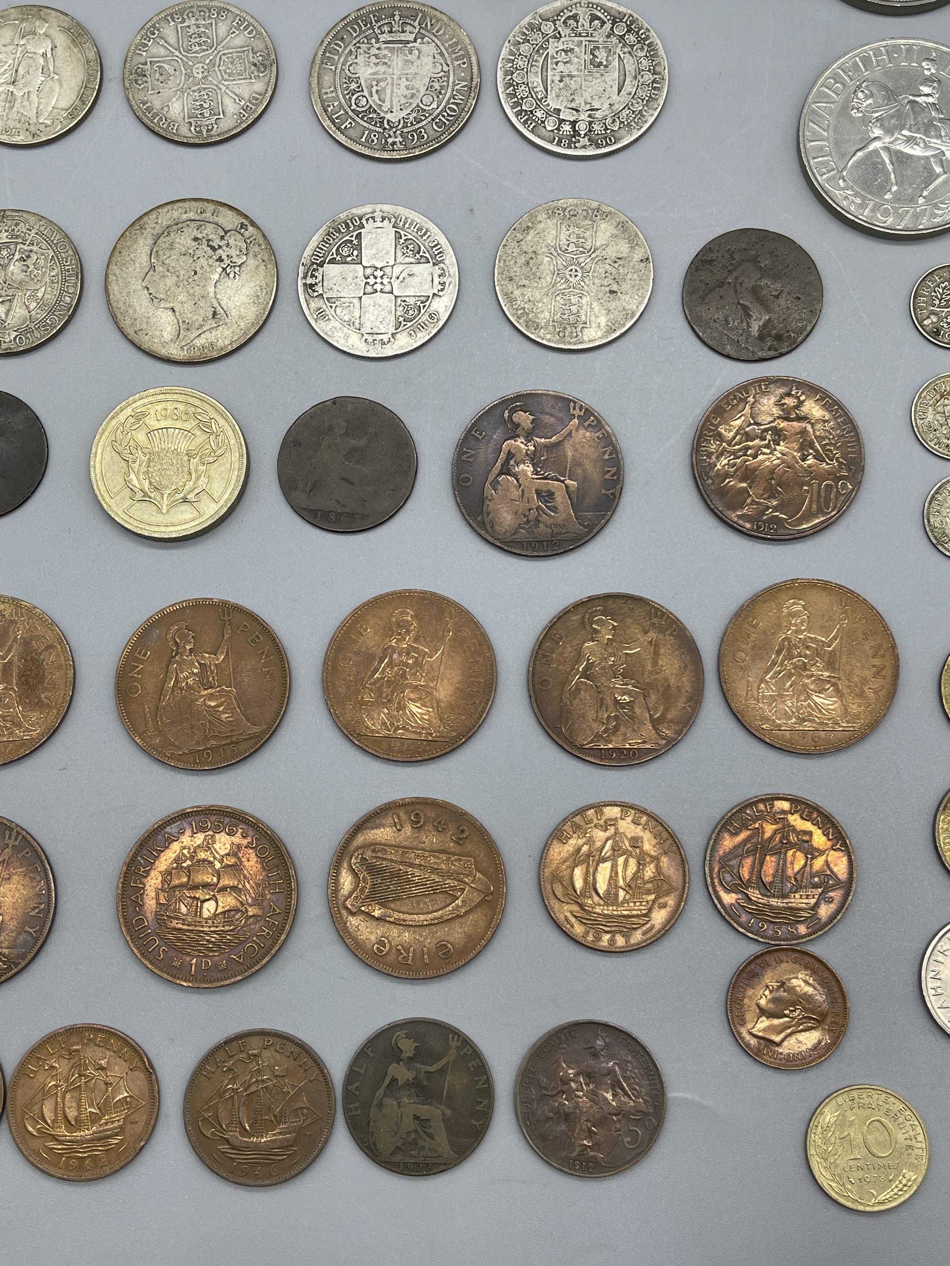 Collection of Coins and Stamps. - Image 5 of 30