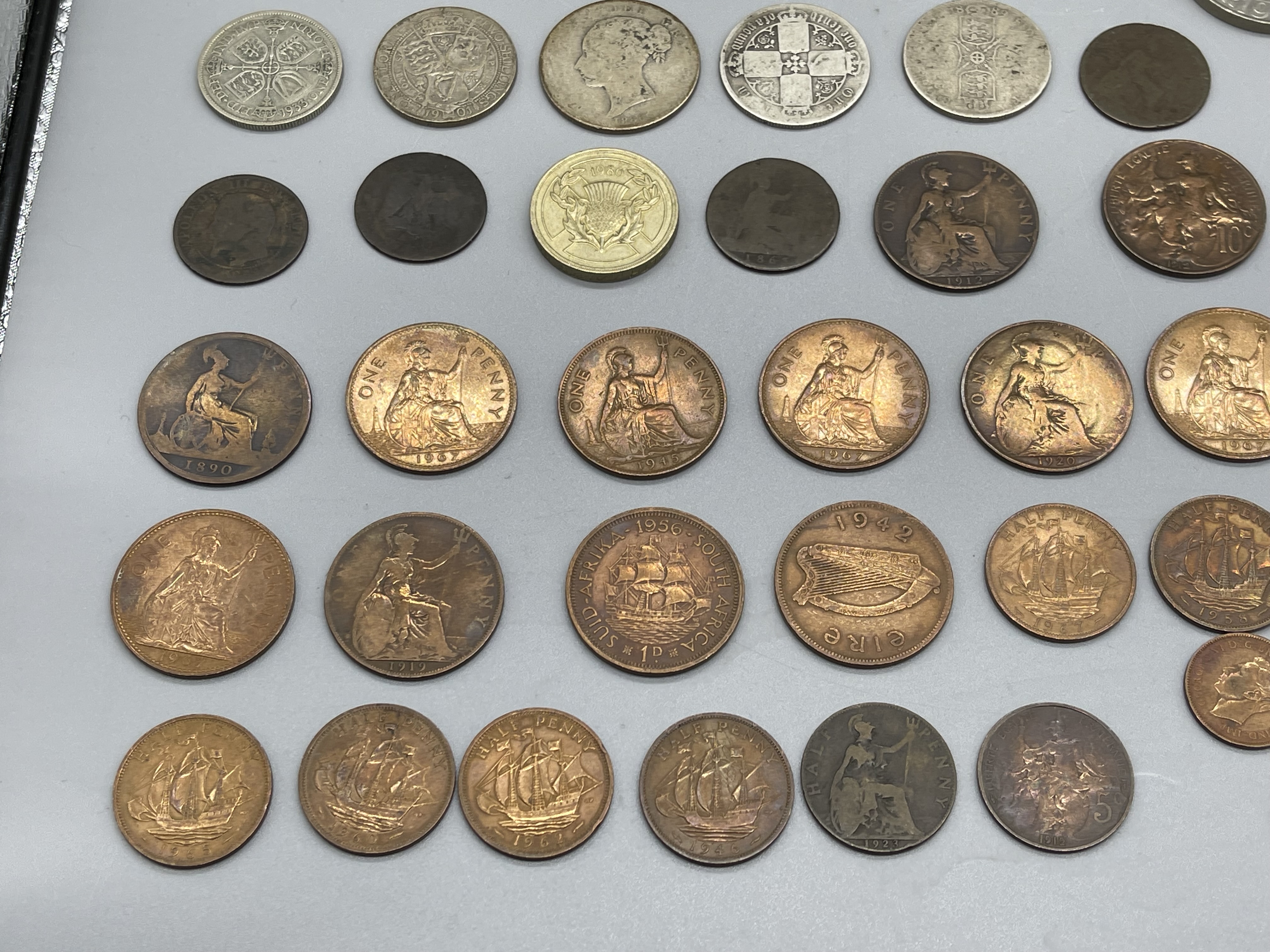 Collection of Coins and Stamps. - Image 16 of 30