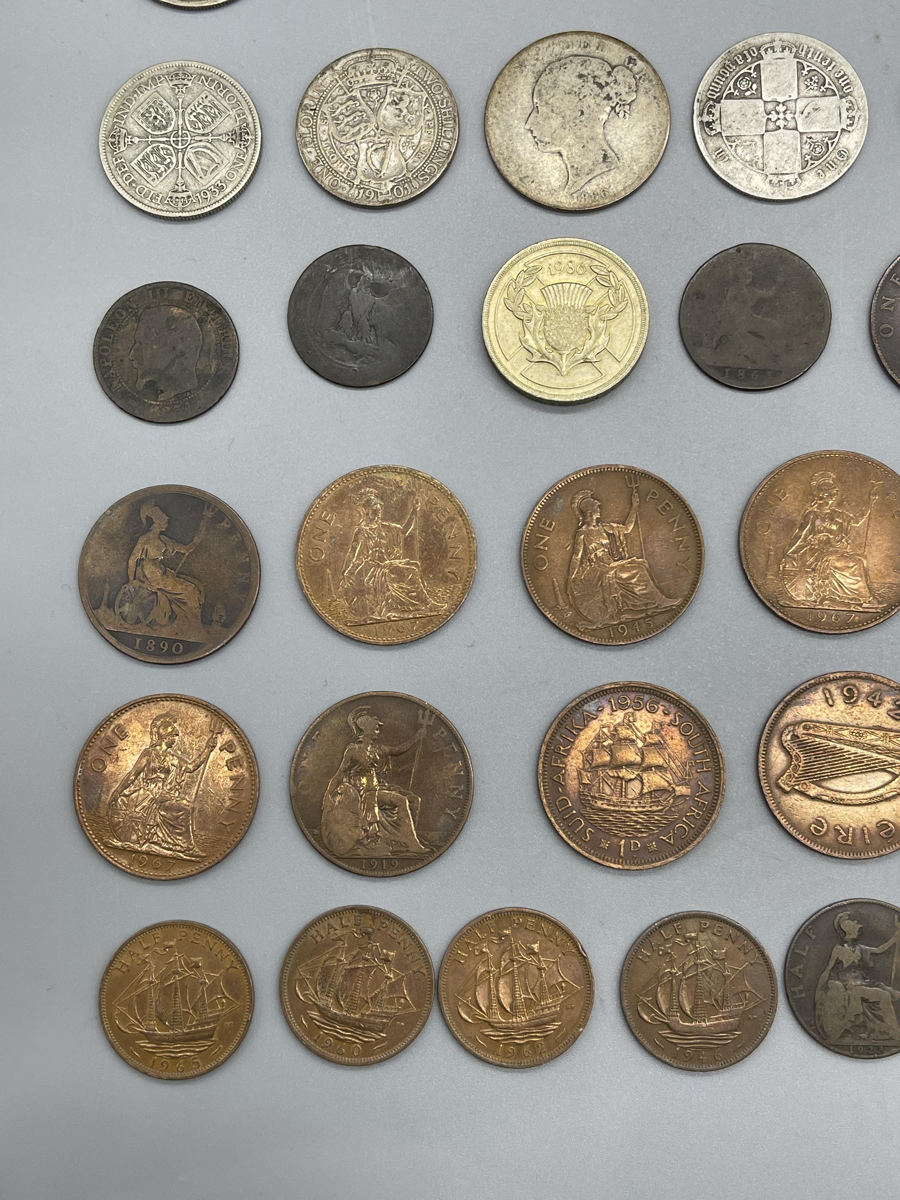 Collection of Coins and Stamps. - Image 3 of 30