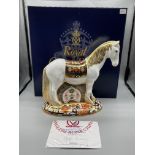 Boxed Royal Crown Derby - Appleby Mare, no 1006/15
