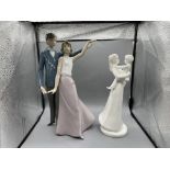 NAO and Royal Doulton Figurines. Good condition,