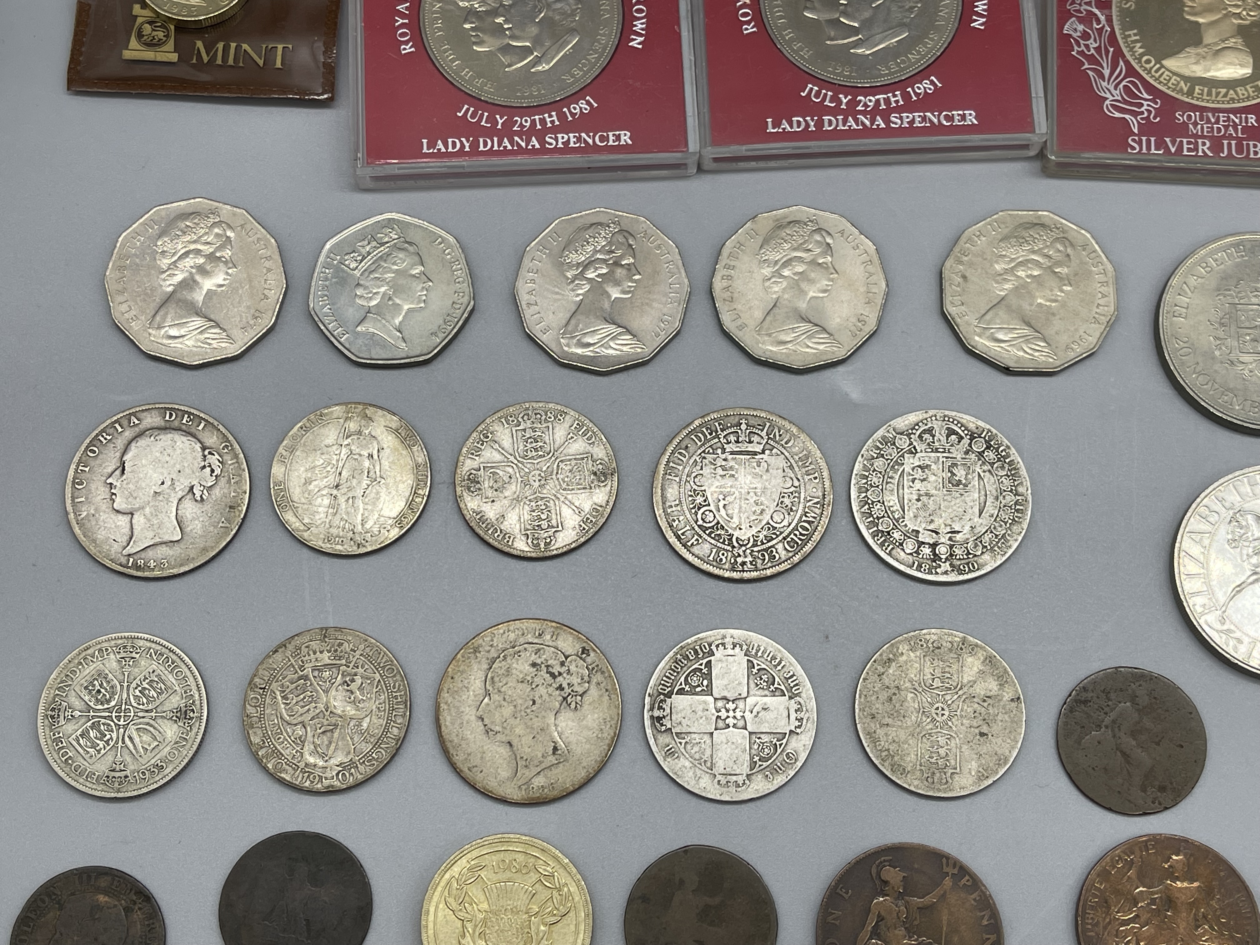 Collection of Coins and Stamps. - Image 15 of 30