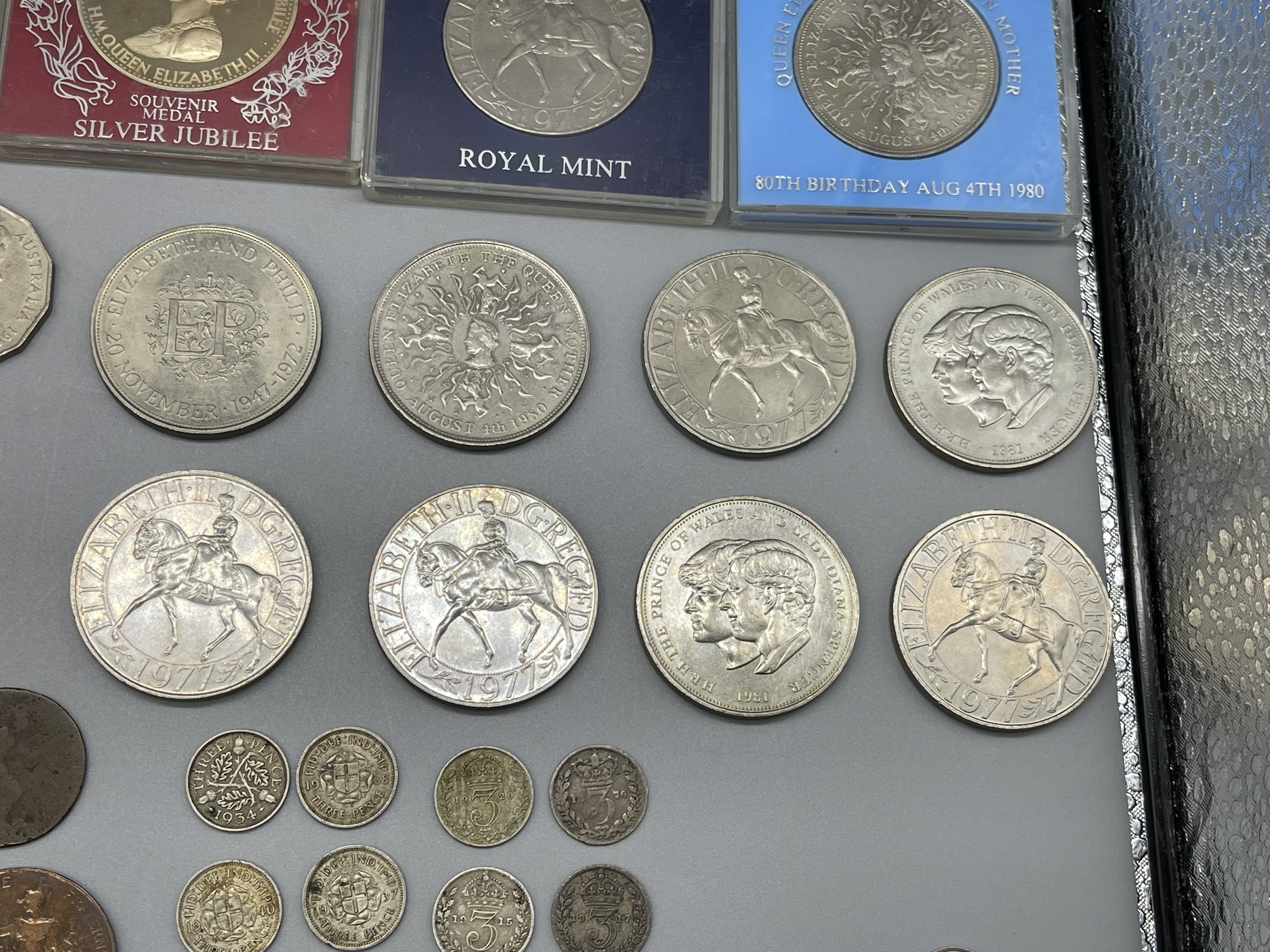 Collection of Coins and Stamps. - Image 14 of 30