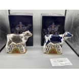 Boxed Royal Crown Derby - Bluebell Calf, and Boxed