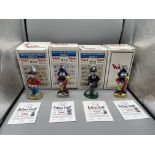 Four Boxed Wade Arthur Hare Figurines to include T