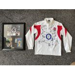 Framed Rugby England World Cup Winners 2003 Signed