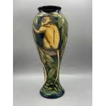 Moorcroft Tamarin Design Vase. Good condition, no