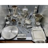 Assortment of Silver Plated items to include Mappi