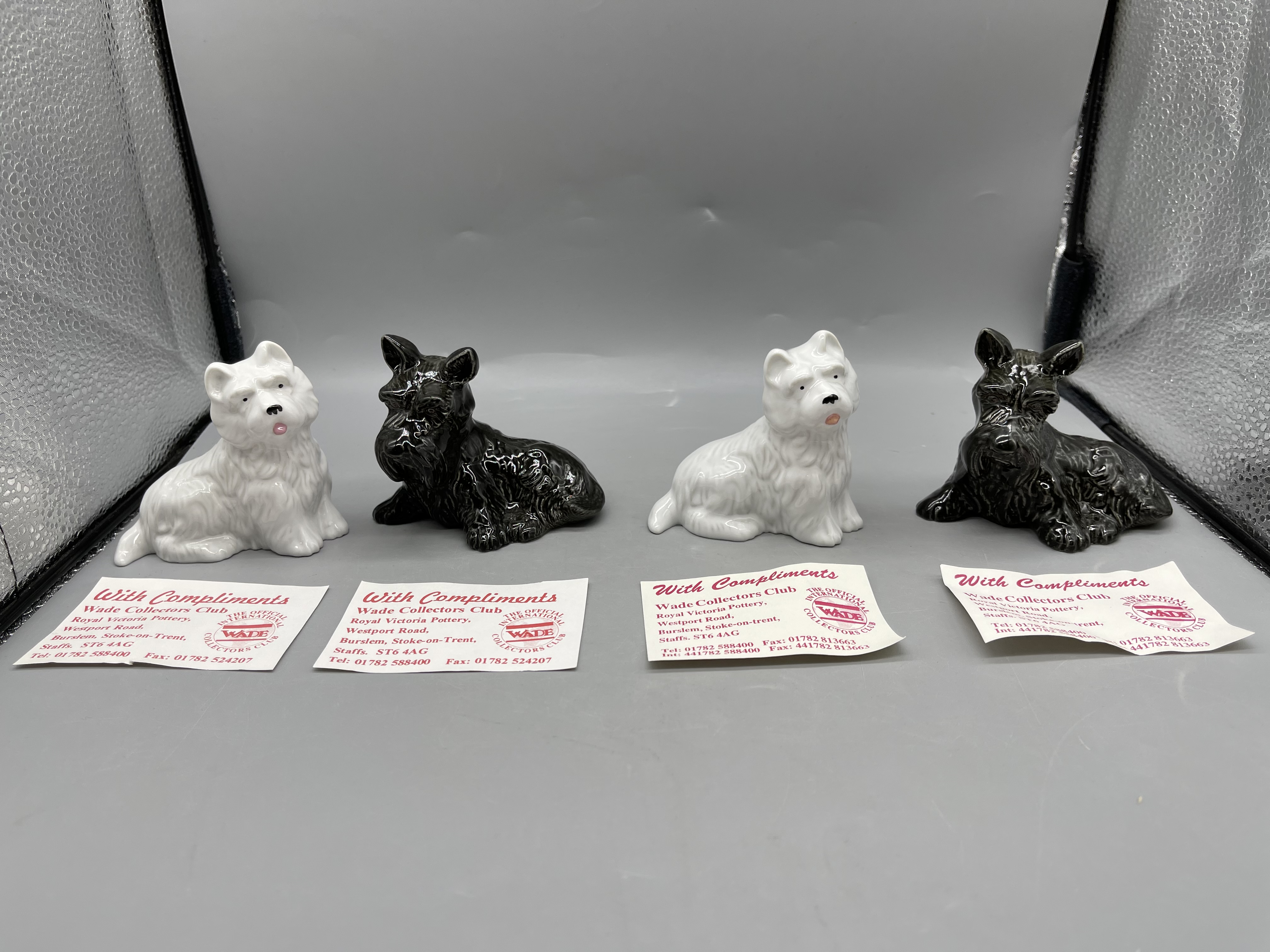 Four Wade Figurines to include two Seattle Westies