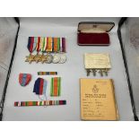 WW2 Royal Air Force Medal Group awarded to PTE. C.