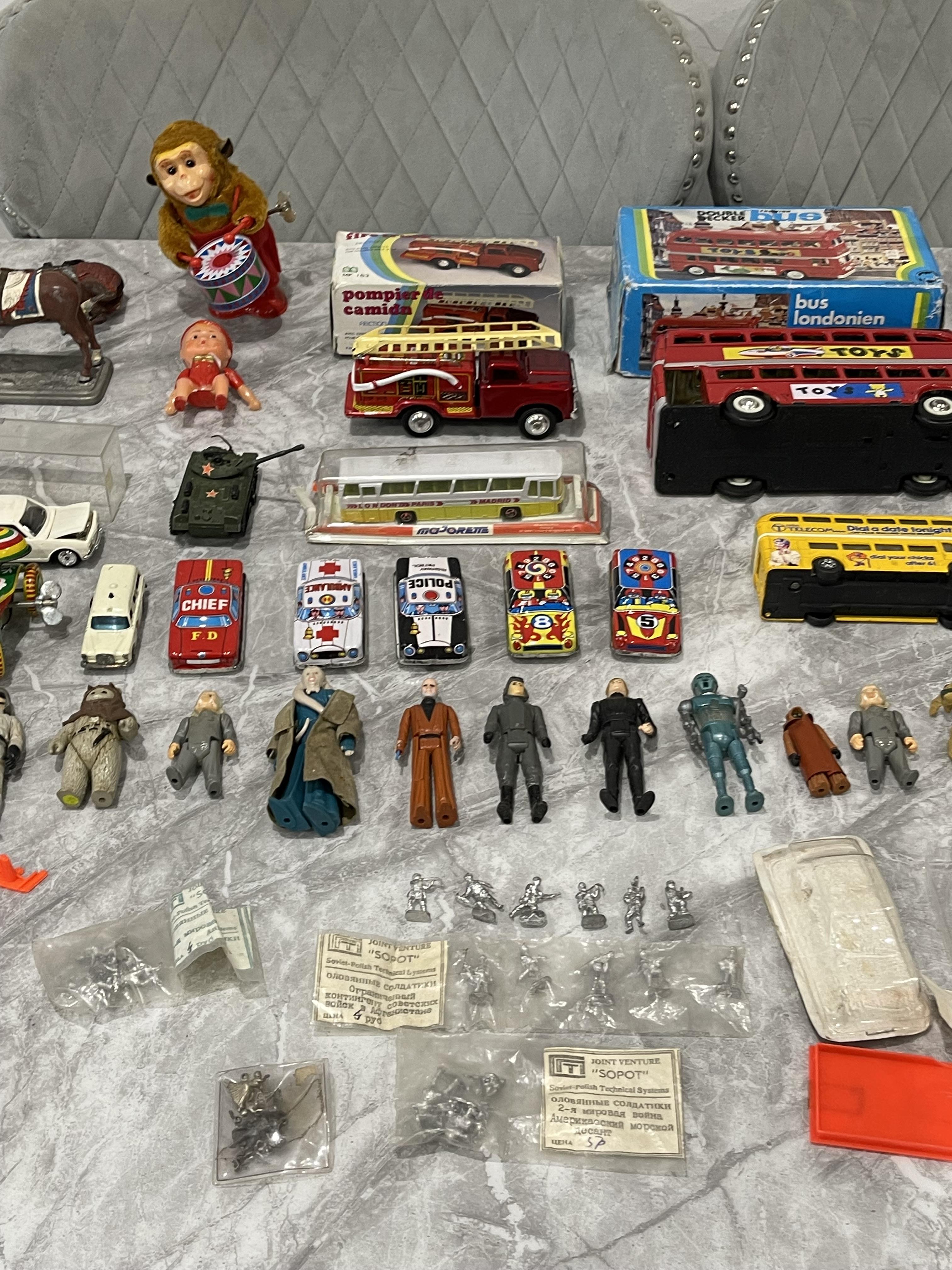Collection of Vintage Toy Cars and Figures and oth - Image 16 of 18