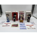 Four Boxed Wade Figurines to include Betty Boop Ma