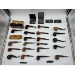 Large Assortment of Pipes to include BBB Classic D
