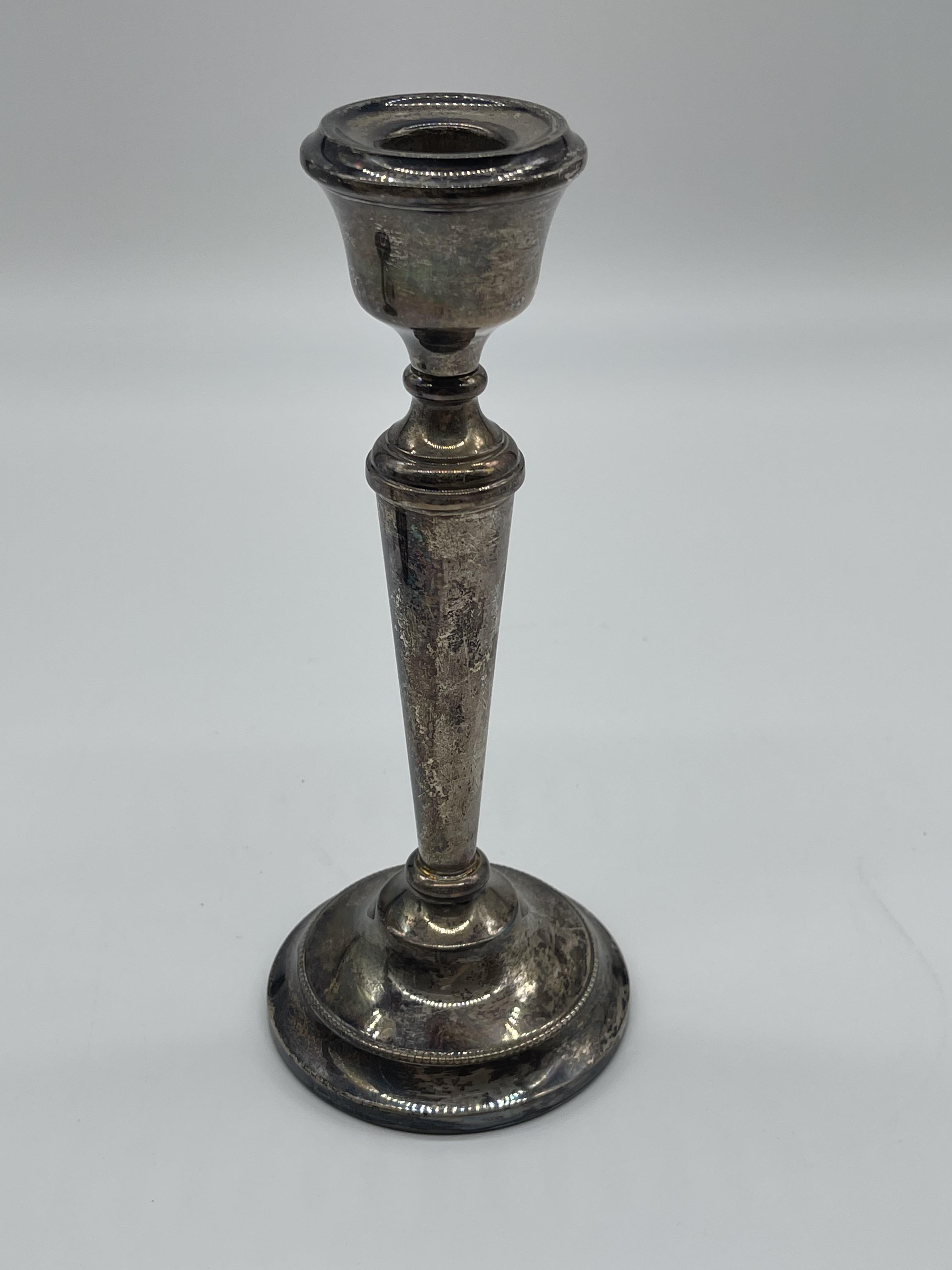 Two Pairs of HM Silver Candlesticks. - Image 5 of 16