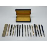 Collection of Vintage Pens to include Parker, Cros
