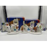 Boxed Coalport Characters - The Snowman - All Toge