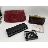 Four Vintage Retro Purses to include Lulu Guinness