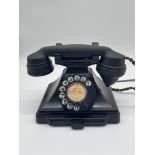 Original Vintage Bakelite Telephone, G.P.O. H.36 /