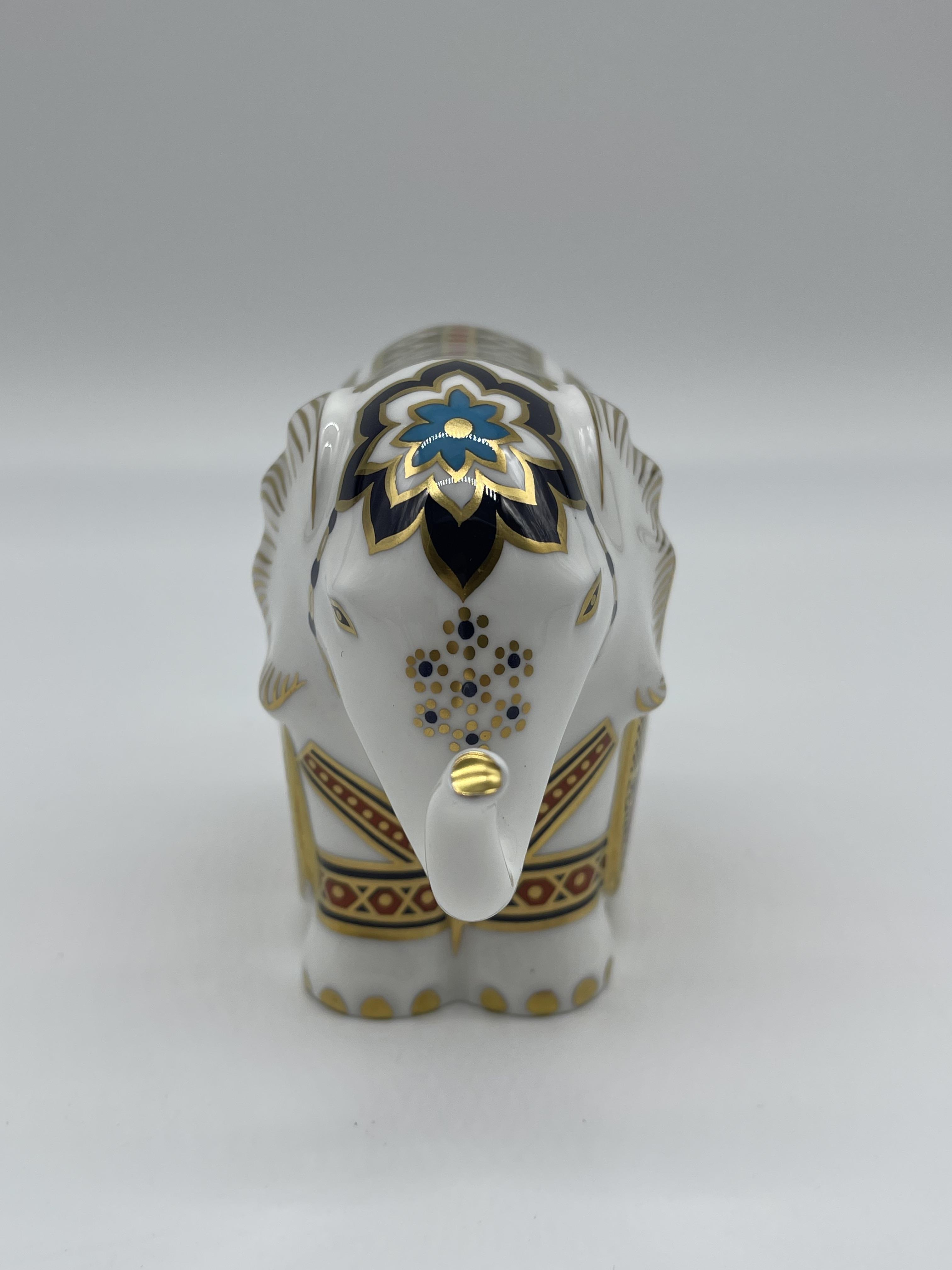 Royal Crown Derby - Imari Elephant. Good conditio - Image 2 of 7
