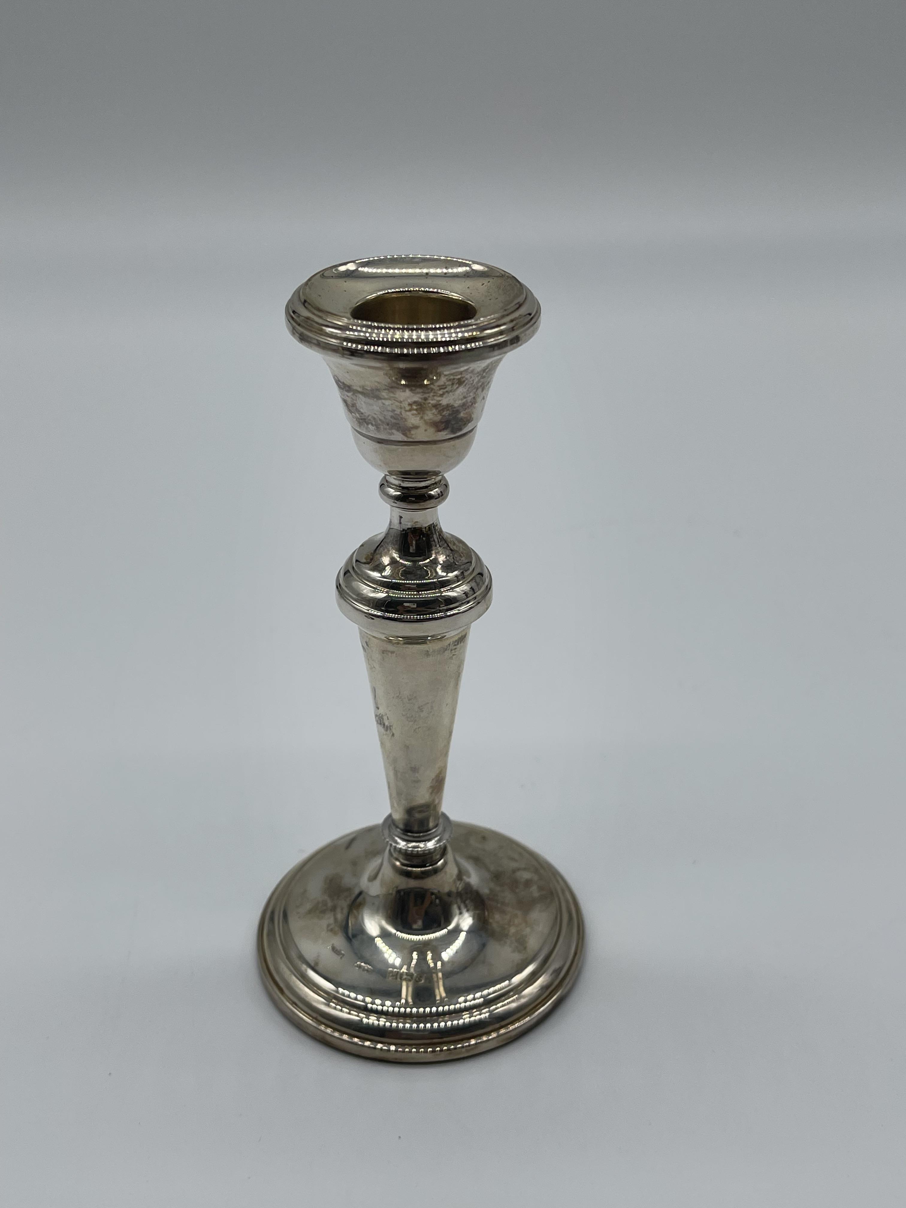 Two Pairs of HM Silver Candlesticks. - Image 10 of 16