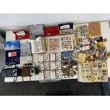 World Stamps Collection along with Coins, Magic Ma