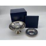 HM Silver Sweet Dish along with HM Silver Small Pl