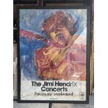 Jimmy Hendrix - Album Promo Poster. 185cm x 123cm