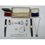 Assorted Jewellery to include Omega Automatic Seam