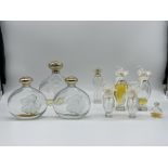 Collection of Nine Nina Ricci Perfume Bottle to in