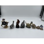 Collection of Nine Figurines to include Royal Cope