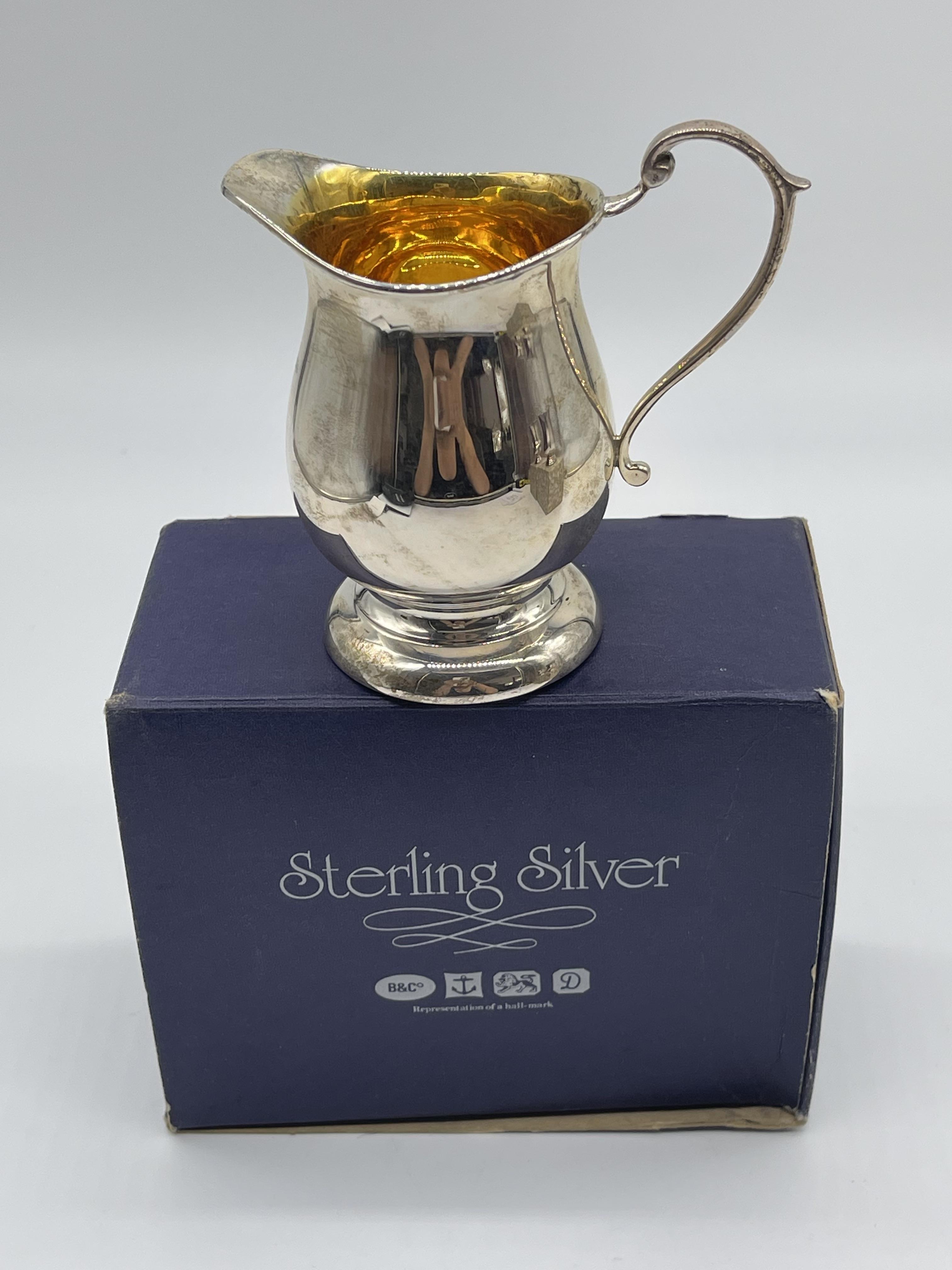 HM Silver Spirit Measure and Three HM Silver Jugs. - Image 6 of 18