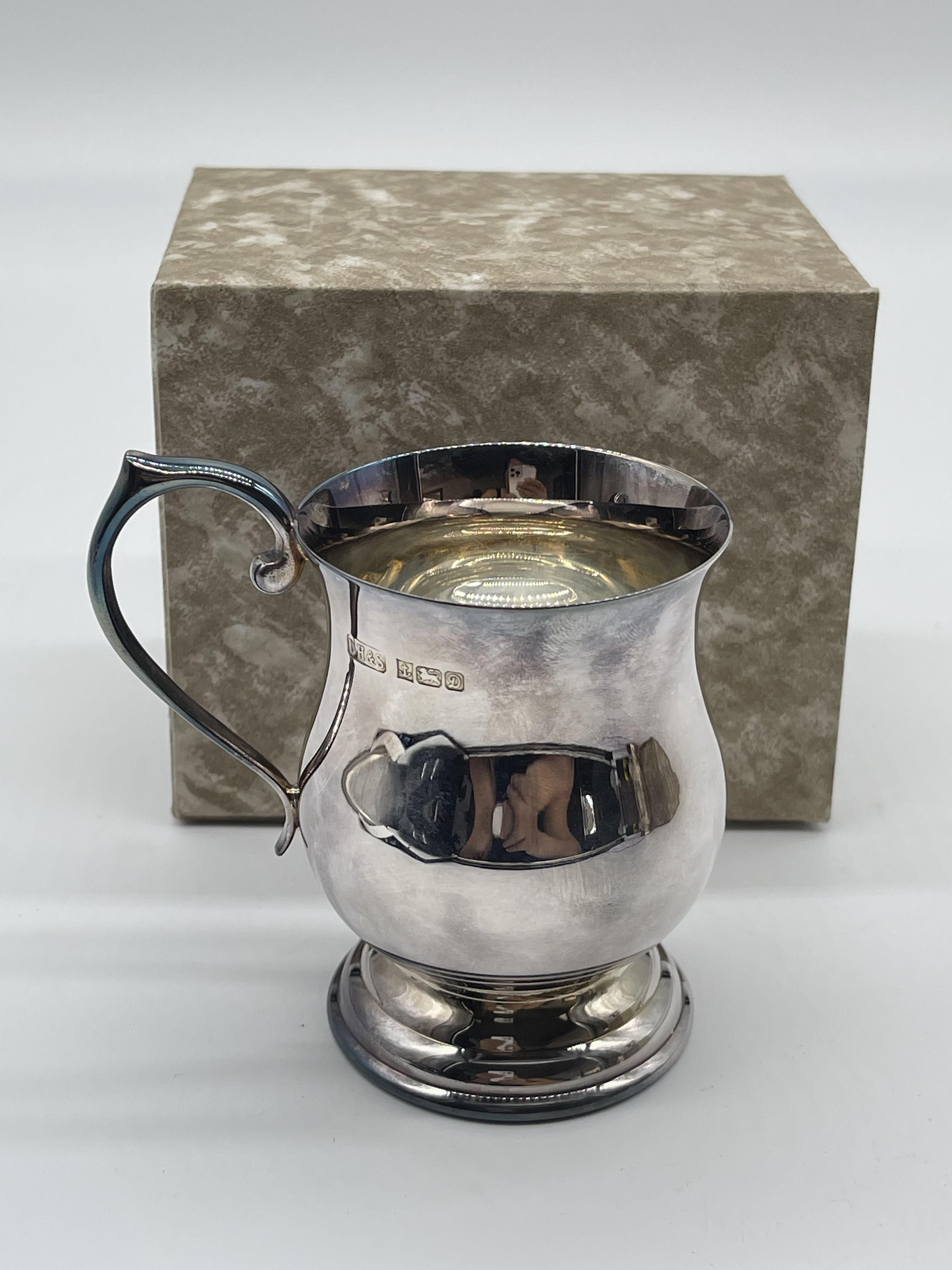 HM Silver Spirit Measure and Three HM Silver Jugs. - Image 11 of 18