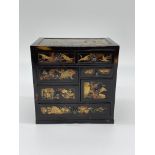 Fine Meiji Period Japanese Lacquer Miniature Chest