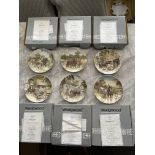 Collection of Six Boxed Bradford Exchange Plates w