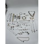 Assorted Dress Jewellery to include HM Silver Neck