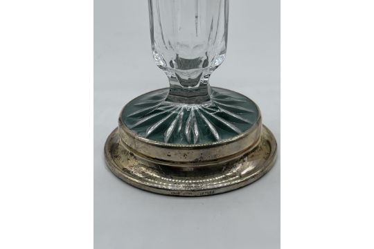 Boxed Sileda HM Silver Neck Vase, Crystal HM Silve - Image 10 of 19