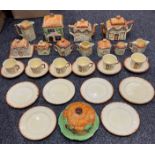 Assorted Beswick England and Keele Street Pottery