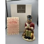 Boxed Royal Doulton - Toy Soldier Bunnykins Toby j