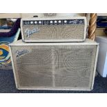 Vintage 1963 Fender Bassman Guitar Amplifier in Blond