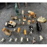 Assorted Lot to include various animal figures.